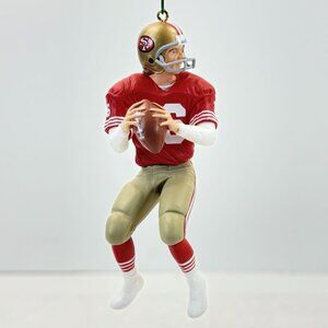Vtg 1995 Joe Montana 49ers Hallmark Ornament 1st in Football Legends Series NEW